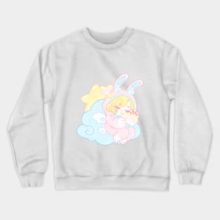 Little bunny sleeping Crewneck Sweatshirt